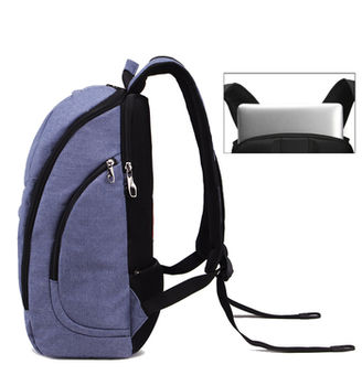купить Городской рюкзак Tigernu T-B3169 для ноутбука 15.6", водонепроницаемый, синий в Кишинёве 