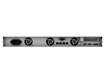 SYNOLOGY "RS820+", 4-bay, 4-core Intel Atom 2.1GHz, 2Gb+1Slot, 4x1GbE, PCIe, 150W PSU 