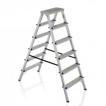 купить Двусторонняя алюминиевая лестница DHR 407, 1513мм в Кишинёве 