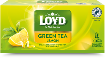 LOYD Green Tea Lemon, Зеленый чай, 25 шт. 