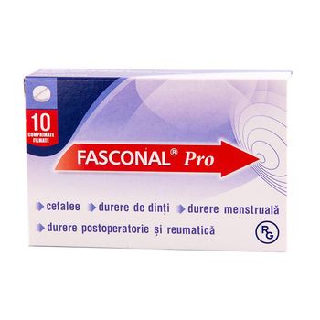 cumpără Fasconal Pro 500mg/300mg/75mg comp. film. N10 în Chișinău 