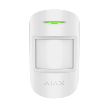 Ajax Wireless Security Motion Detector "MotionProtect Plus", White, Microwave Sensor 