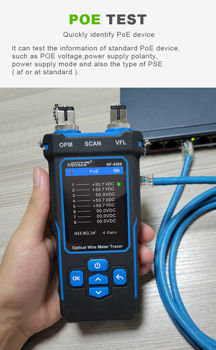 cumpără NF-8508 Tester de cablu Internet RJ45 și Cablu Optic (Power Meter) în Chișinău 