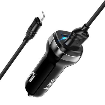 Hoco Z40 Superior dual port car charger set(iP) 