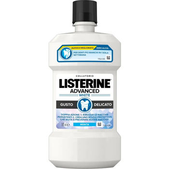 Apă de gură Listerine Advanced White Delicato, 500 ml 