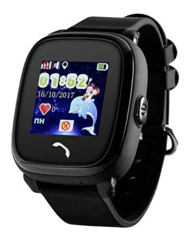 Smart Baby Watch W9, Black 