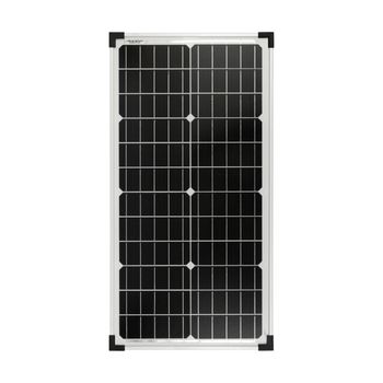 Panou solar monocristalin 30 W cu regulator de încărcare 