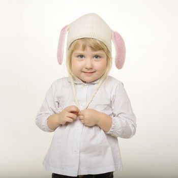 купить Шапка детская Knitwits Crochet Bunny Pilot Hat, AK1672 в Кишинёве 