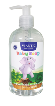Жидкое антибактериальное мыло Viantic Kids Elephant, 350мл 