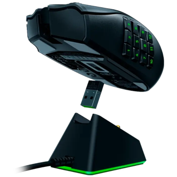 Игровая мышь беcпроводная RAZER Naga Pro, Чёрный 