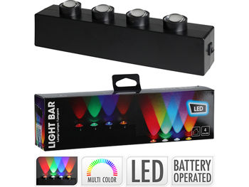 Panou LED 25X4,5X7cm, 4 LED, multicolor 