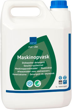 ABENA Detergent pentru mașina de spălat vase, fără clor, coloranți și parfum, 5 L 