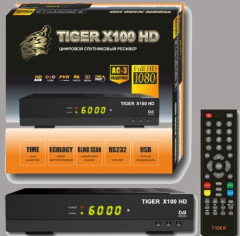 купить Tiger X100 HD (спутниковый тюнер FULL HD) в Кишинёве 
