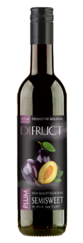 Difruct Vin de prune  demidulce,  0.375 L 