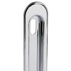 Комплект ручек для раздвижных дверей B029235006 полированный хром 