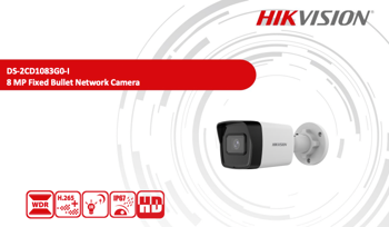 купить 8Mpx 2.8mm IP Camera DS-2CD1083 в Кишинёве 