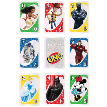 Настольная игра "Uno Disney 100" HPW21 (10481) 