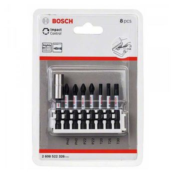Набор ударных бит Bosch 2608522328 PH1, PH2, PH3, PZ2, PZ3 