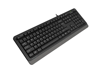 Tastatură A4Tech FK10, Cu fir, Negru/Gri 
