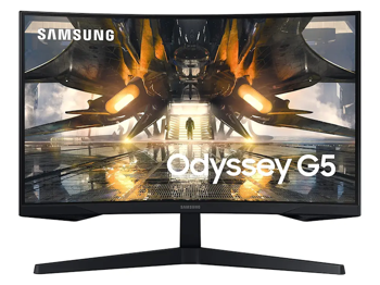 27" Monitor Gaming Samsung S27AG55, VA 2560x1440 WQHD, Black 