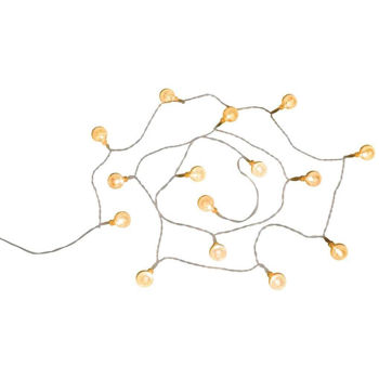 Ghirlandă Outwell Easy Camp Blur Light Chain white 200 cm