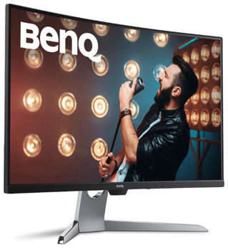 купить 31.5" BenQ EX3203R, Gray/Black, Curved-VA,2560x1440,144Hz,FreeSync,4ms,400cd,20M:1,HDMI+DP+TypeC+USB в Кишинёве 