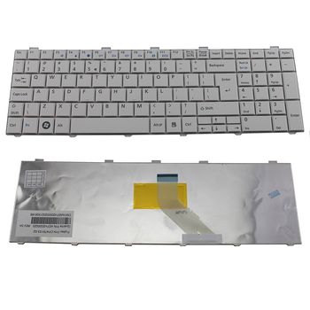 Keyboard Fujitsu Lifebook  AH530 AH531 AH512 NH751 A531 A530 A512 AH502 ENG/RU White