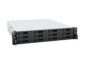 SYNOLOGY "RS2423RP+",12-bay, 4-core AMD Ryzen 3.35-3.6Ghz, 8Gb*1+1Slot, 1x10GbE, 2x1GbE, PCIe, 2xPSU 
