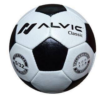 Мяч футбольный кожаный №5 Alvic Classic (490) 