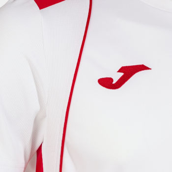 Футболка JOMA - CHAMPIONSHIP VII SHORT SLEEVE T-SHIRT WHITE RED 