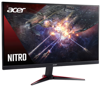 23.8" Игровой Mонитор ACER Nitro VG240YM3, IPS 1920x1080 FHD, Black/Red 