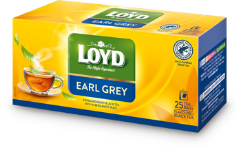 LOYD Earl Grey, Чай черный, 25 пак. 