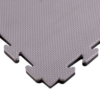 Tatami mat Eva Puzzle 1x1 m, 2 cm, 80 kg/m3 inSPORTline Sazegul 25874-1 black-grey (10246) 