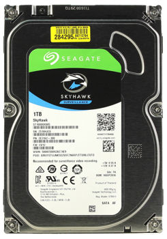 3.5" HDD  1.0TB-SATA- 64MB  Seagate " SkyHawk (ST1000VX005)", Surveillance, CMR 