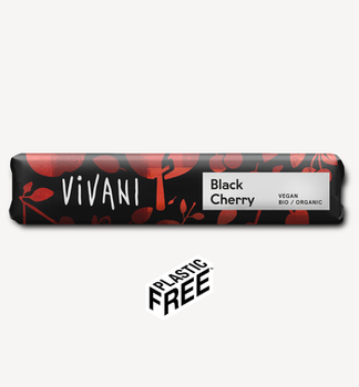 Ciocolată cu neagră cu cireșe amare Vivani 35g 