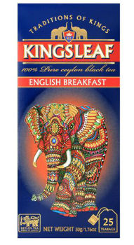 купить Чай черный Kingsleaf ENGLISH BREAKFAST, 25*2г в Кишинёве 