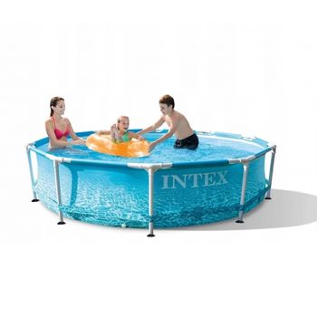 Piscina BEACHSIDE 305x76cm, 4485L, cadru metalic 