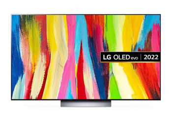 65" OLED TV LG OLED65C24LA, Black (3840x2160 UHD, SMART TV, DVB-T2/C/S2) 