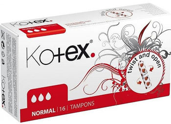Тампоны Kotex Natural Normal, 16 шт 