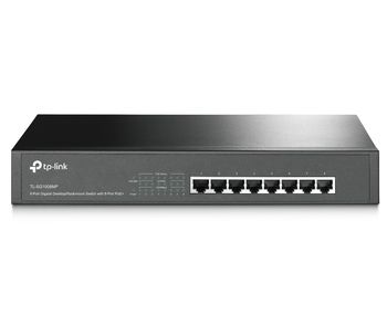 .8-port 10/100/1000Mbps  POE+ Switch TP-LINK "TL-SG1008MP", Desktop/Rackmount 