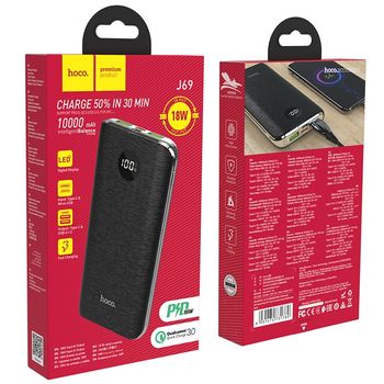 Hoco J69 Speed flash PD+QC3.0 power bank(10000mAh) 