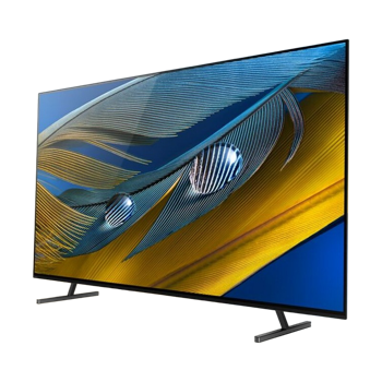 65" OLED SMART TV SONY XR65A80LAEP, Perfect Black, 3840x2160, Android TV, Black 