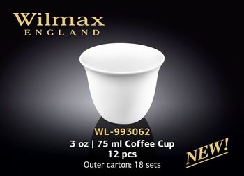 Ceasca WILMAX WL-993062 (75 ml/set 12 buc) 