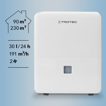 cumpără Dezumidificator Trotec TTK 96 E 30 l/zi, 90 m.p. în Chișinău 