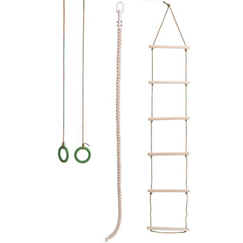 Set spalier (2 cercuri, 1 scara, 1 franghie) L-4055 (8450) 