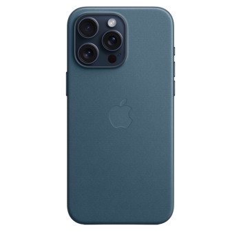 iPhone 15 Pro Max FineWoven Case with MagSafe - Pacific Blue 