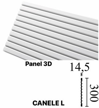 CANELE L (300 x 14.5 x 2000 mm) 