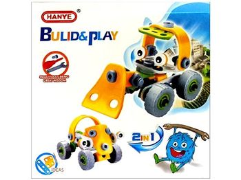 Constructor Hanye 2in1 tractor-masina 15X15X8cm 