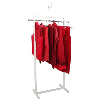 cumpără Cuier pentru haine cu două ramuri din oţel, 550x550x1200/1800 mm (9001) în Chișinău 