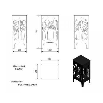 Biosemineu FOXTROT cu LED 